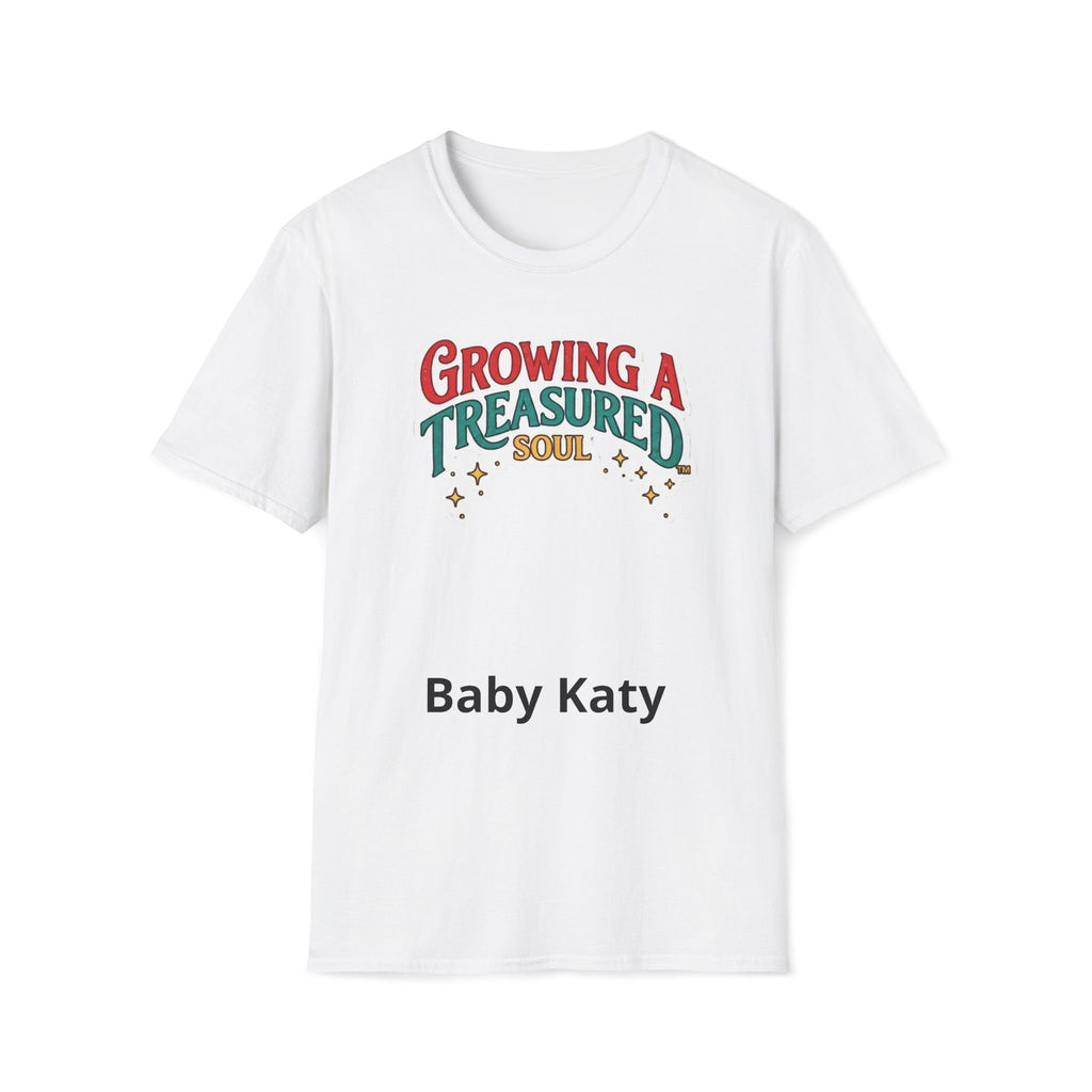 Growing a Treasured Soul T-Shirt — Personalized Baby Name