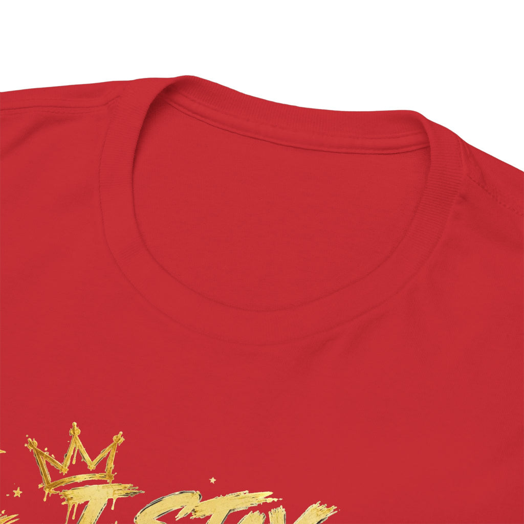 I Stay Winning T‑Shirt — Motivational Gold Script Tee