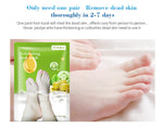 Exfoliating Foot Mask Foot SPA Pedicure Socks Removing Dead Skin Whitening Heels Feet Peeling Anti Cracked Foot Skin Care thumbnail 2
