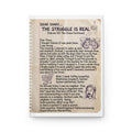Hardcover Journal — Funny 'Dear Diary: The Struggle Is Real' Chaos Log Volume III
