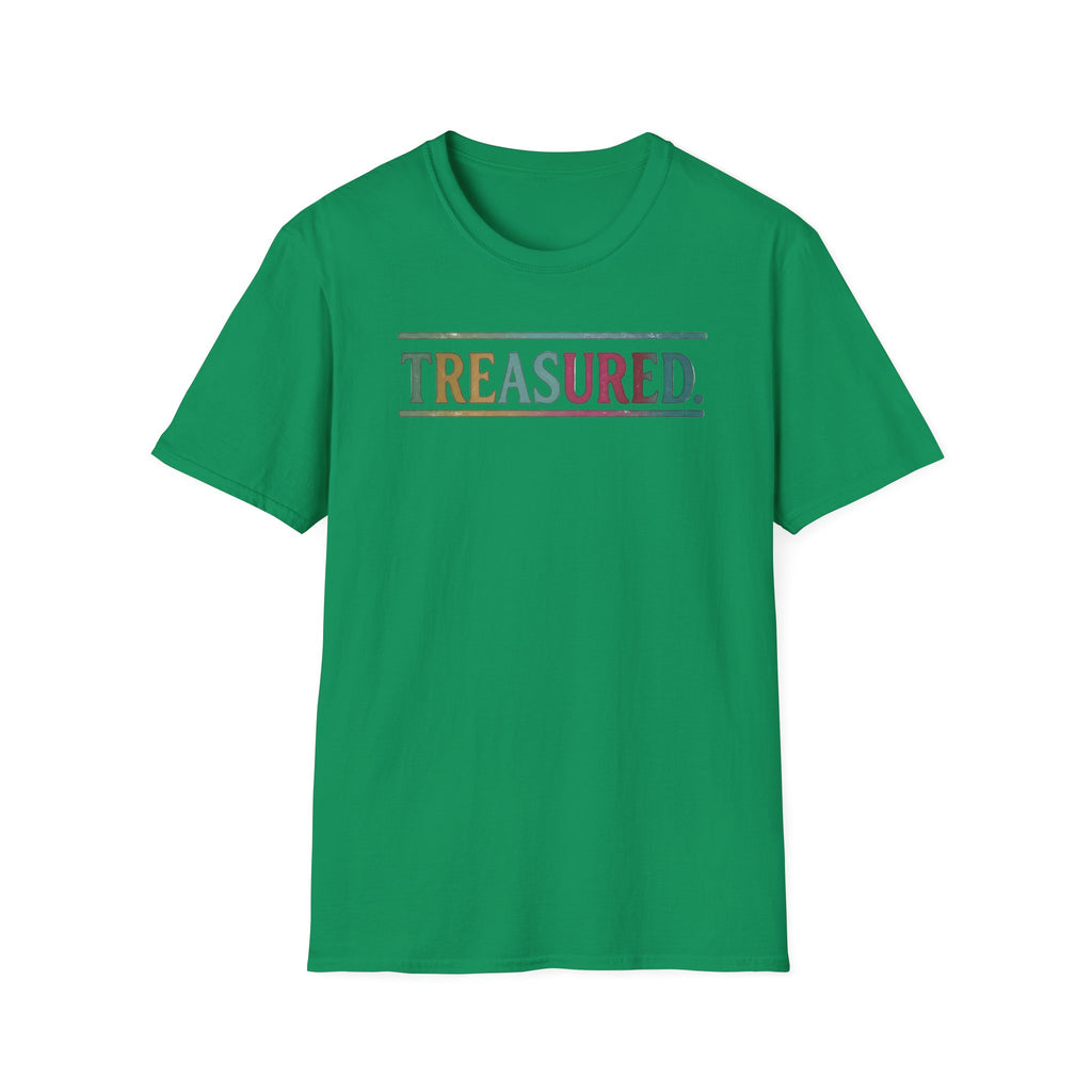T-Shirt — 'Treasured' Colorful Retro Graphic Tee