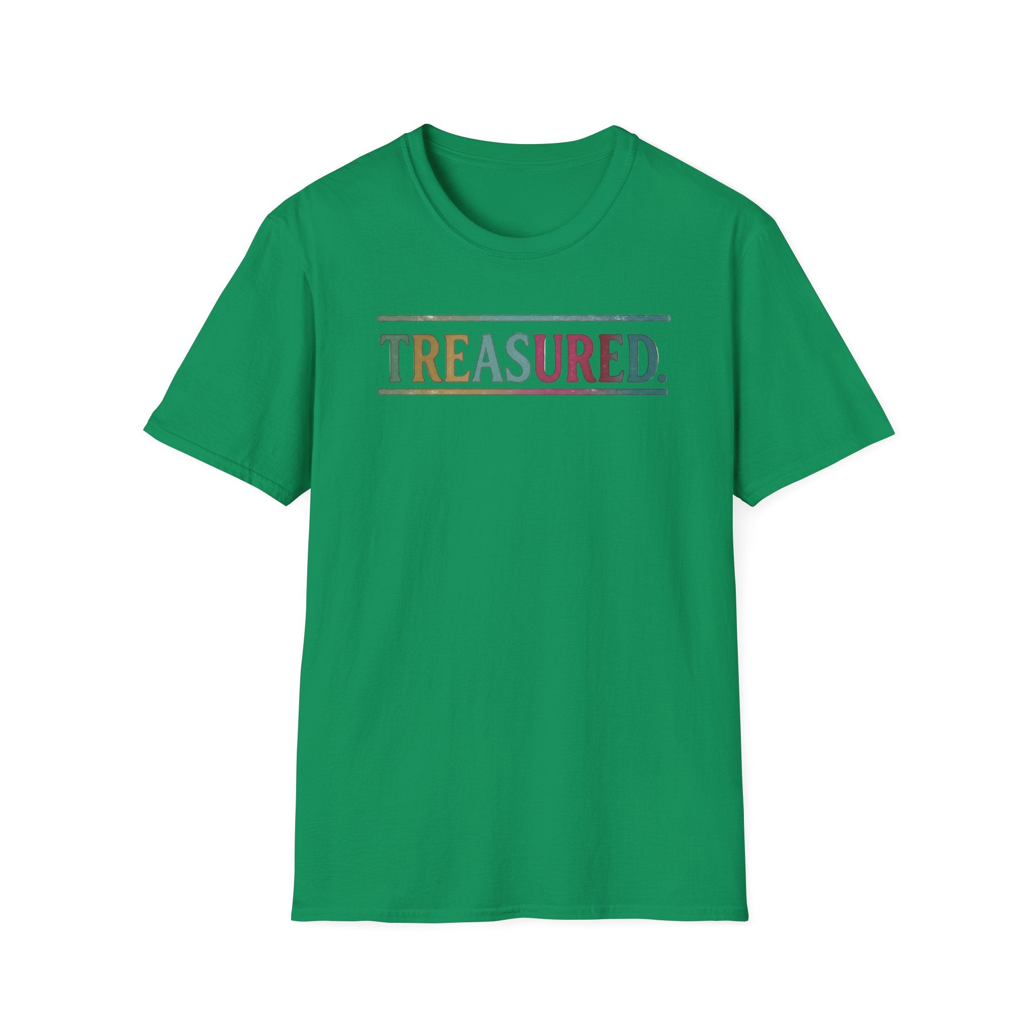T-Shirt — 'Treasured' Colorful Retro Graphic Tee