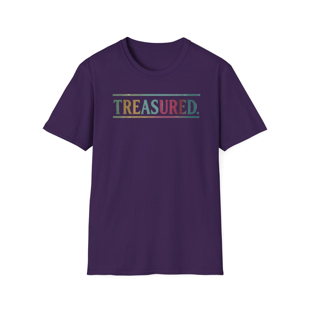 T-Shirt — 'Treasured' Colorful Retro Graphic Tee