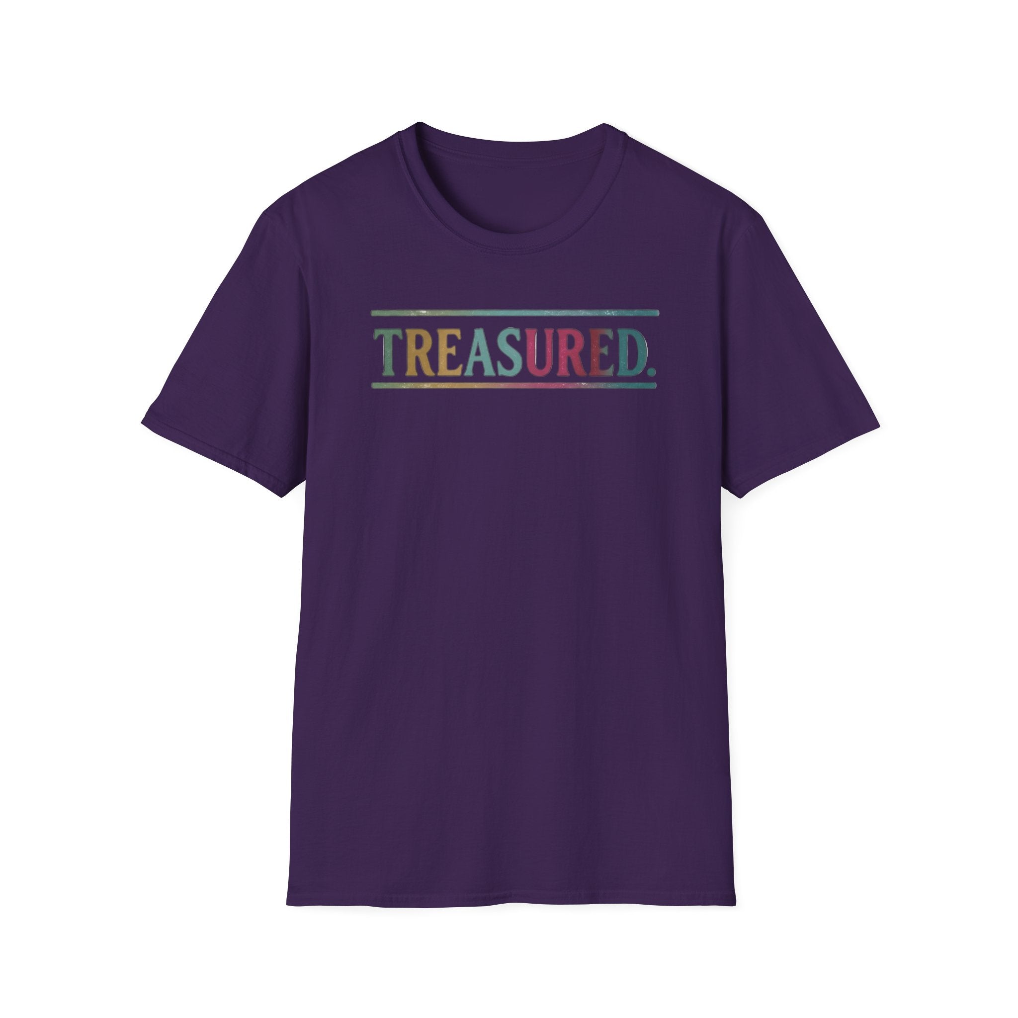 T-Shirt — 'Treasured' Colorful Retro Graphic Tee