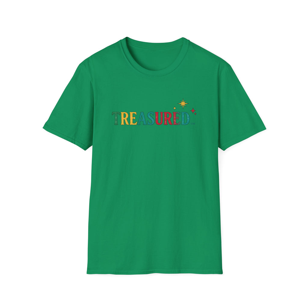T-Shirt — 'Treasured' Colorful Retro Graphic Tee