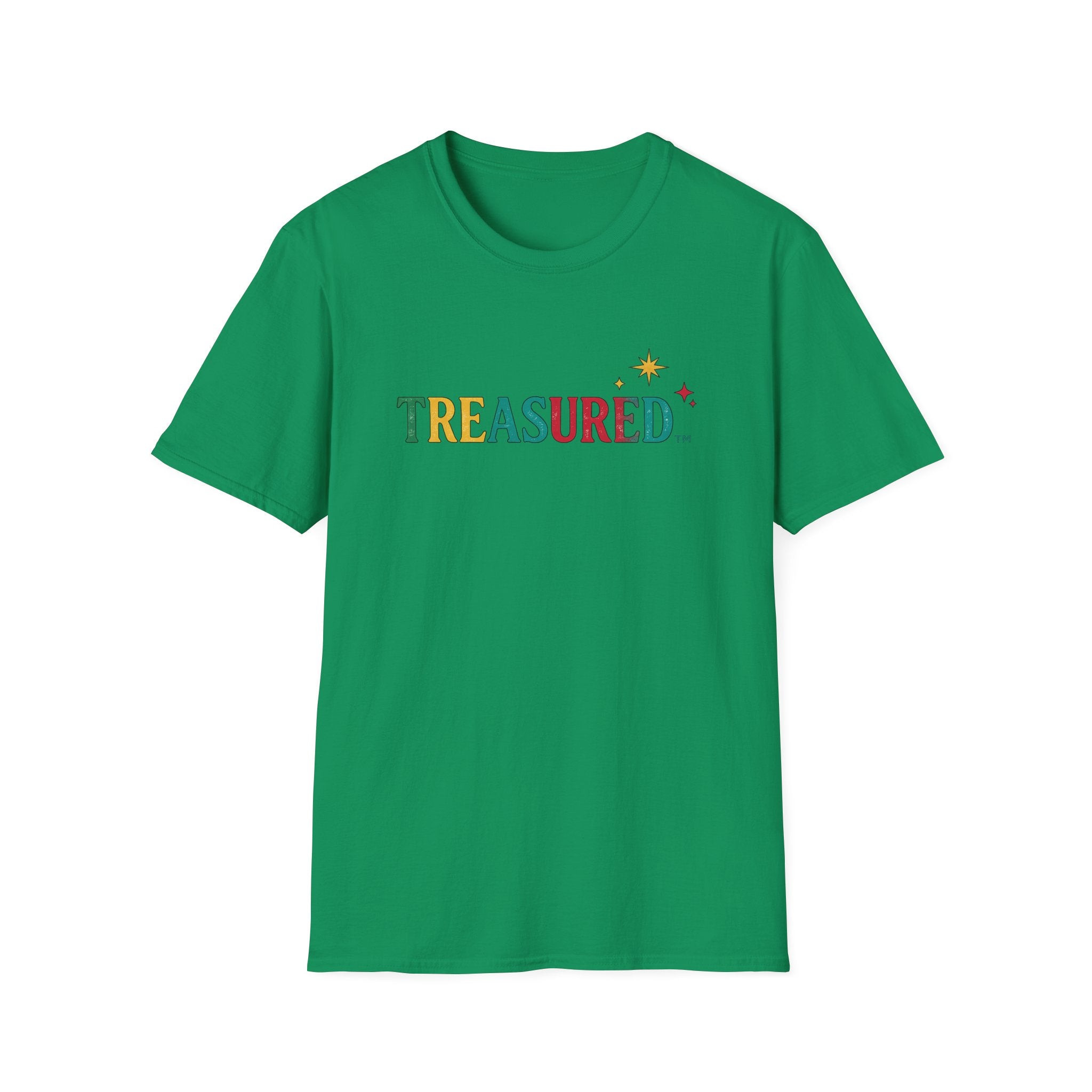 T-Shirt — 'Treasured' Colorful Retro Graphic Tee