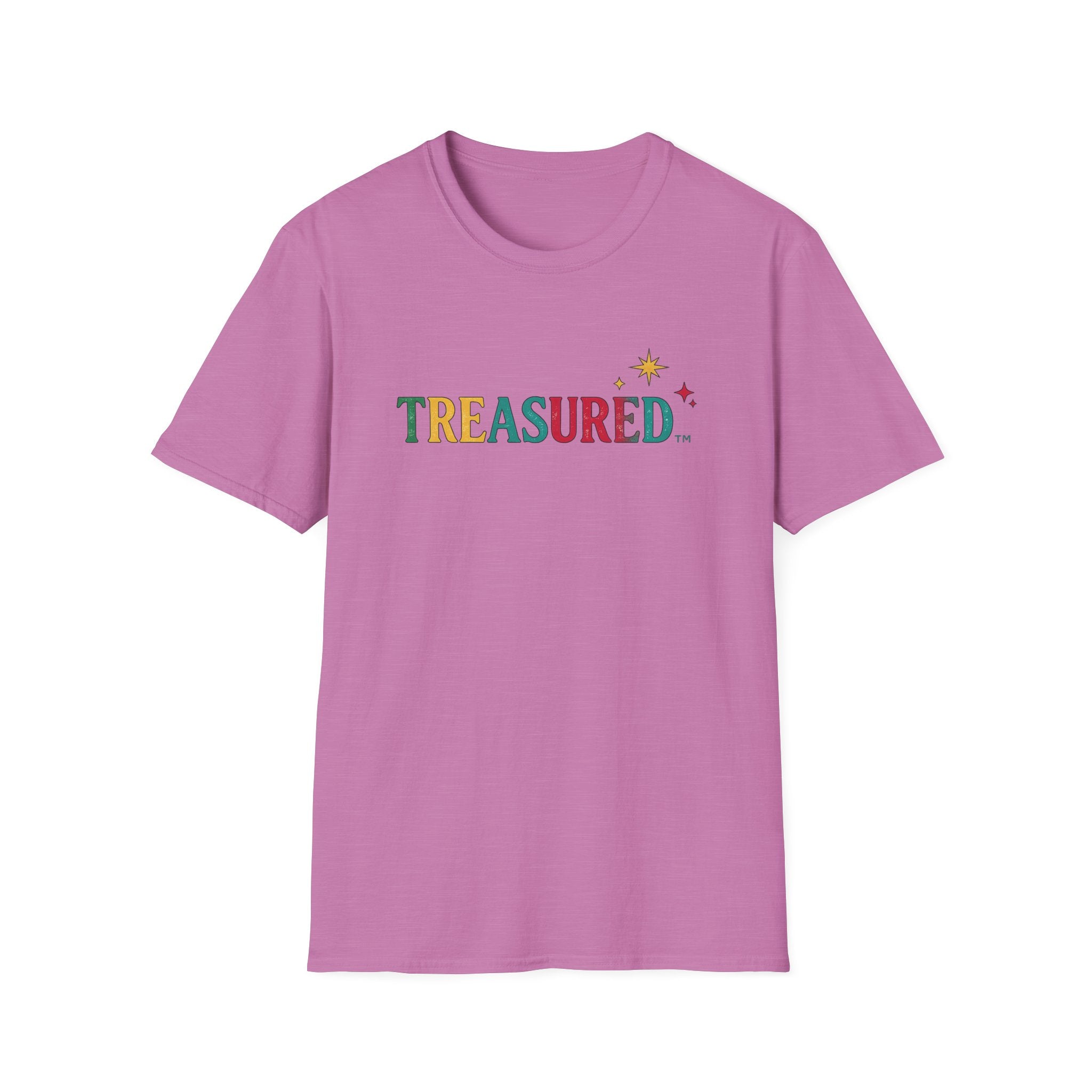 T-Shirt — 'Treasured' Colorful Retro Graphic Tee