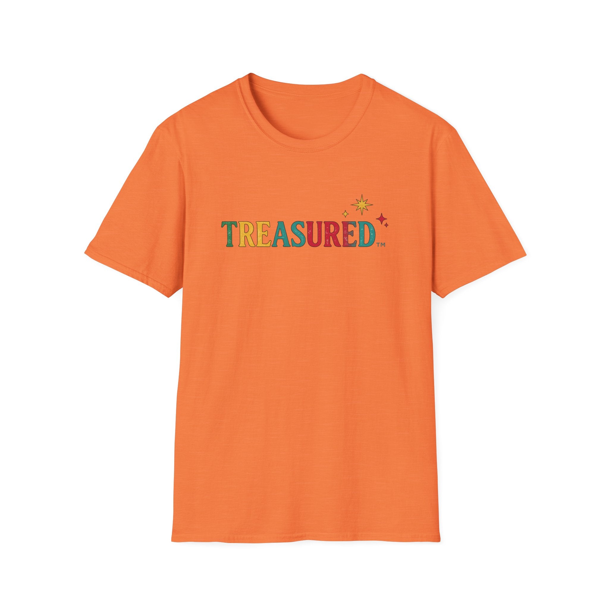 T-Shirt — 'Treasured' Colorful Retro Graphic Tee