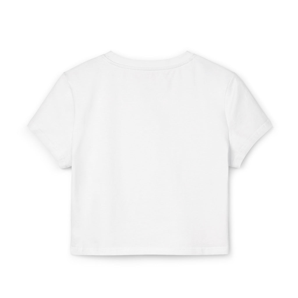 Treasured Crop Tee — Retro Color Block Women's Baby Tee