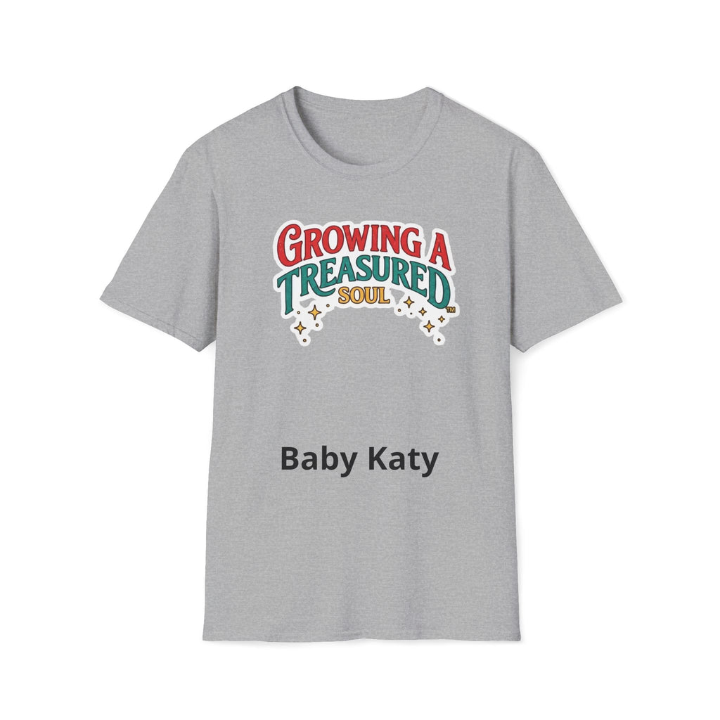 Growing a Treasured Soul T-Shirt — Personalized Baby Name