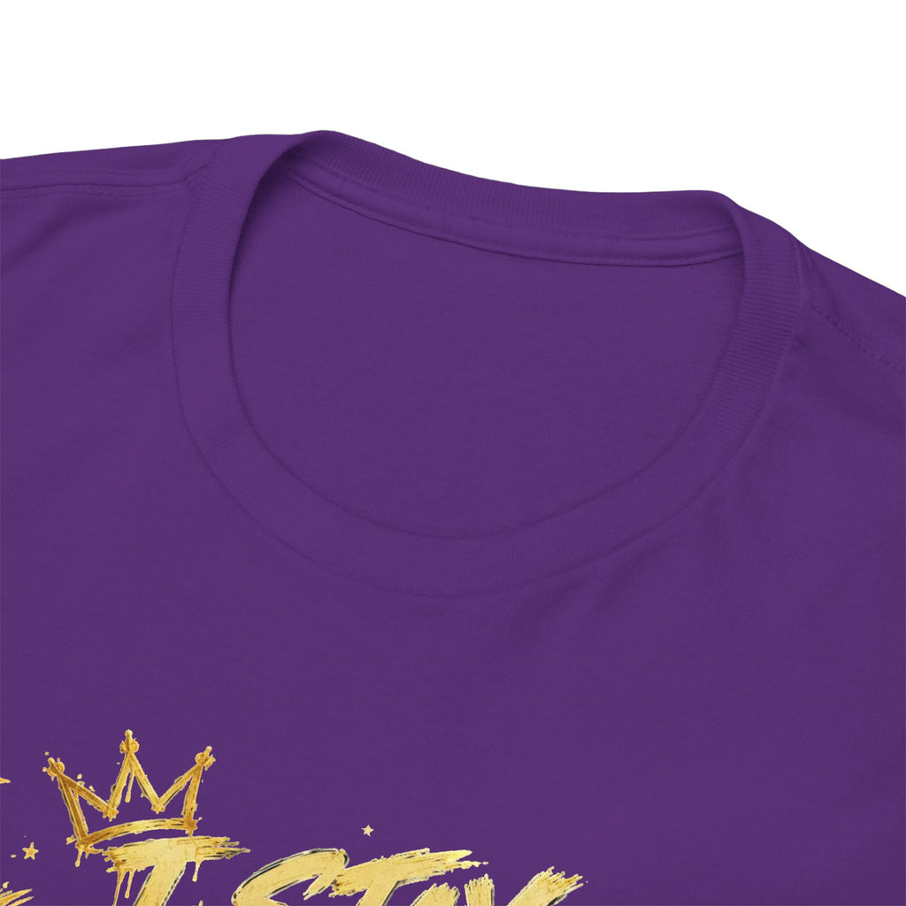 I Stay Winning T‑Shirt — Motivational Gold Script Tee