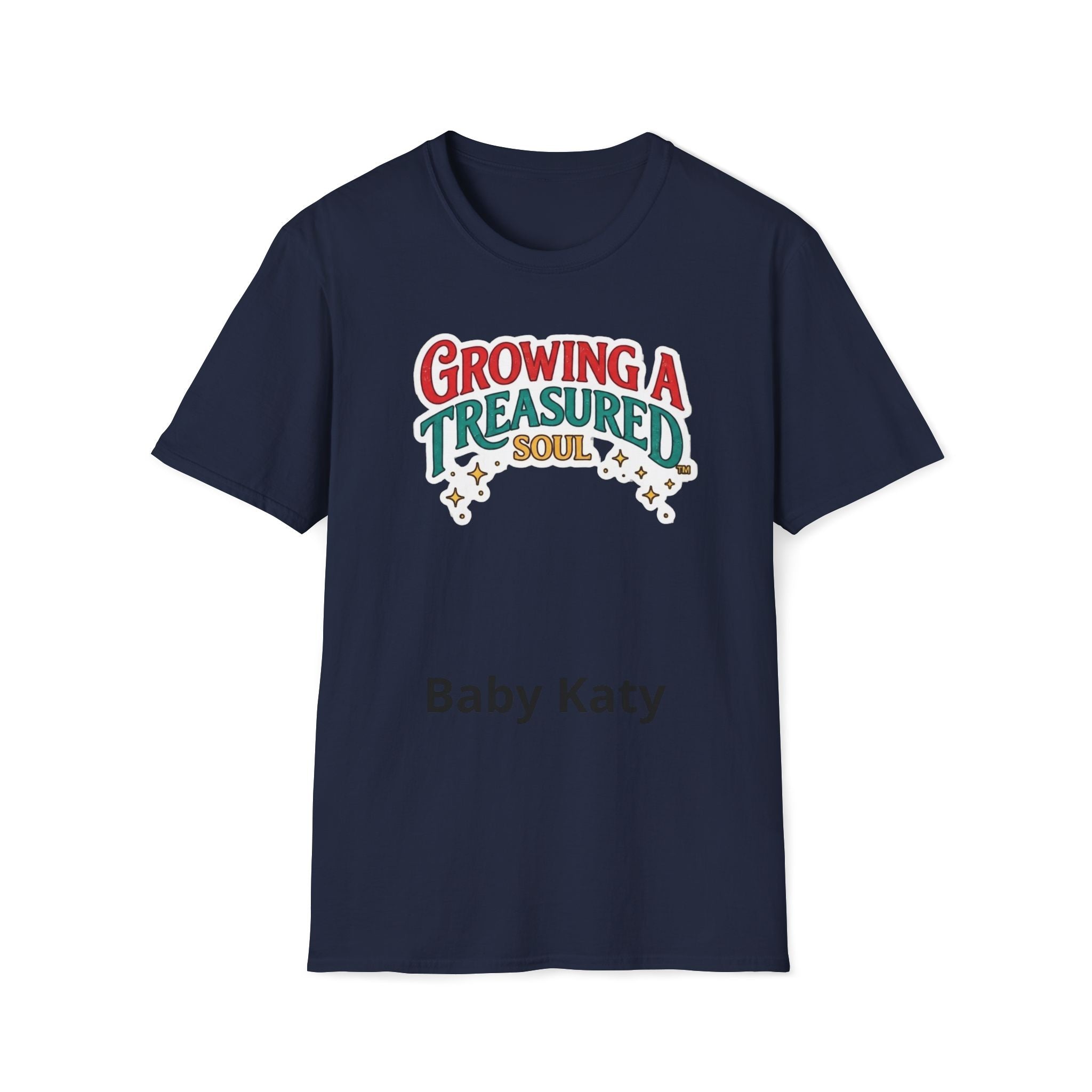 Growing a Treasured Soul T-Shirt — Personalized Baby Name