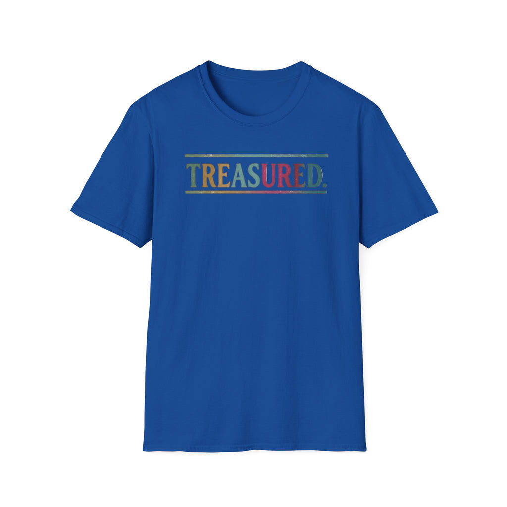 T-Shirt — 'Treasured' Colorful Retro Graphic Tee