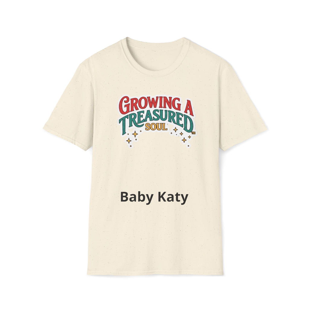 Growing a Treasured Soul T-Shirt — Personalized Baby Name