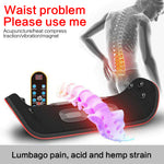 Electric Lumbar Traction & Back Massager | Vibration, Heat & Spine Support thumbnail 2
