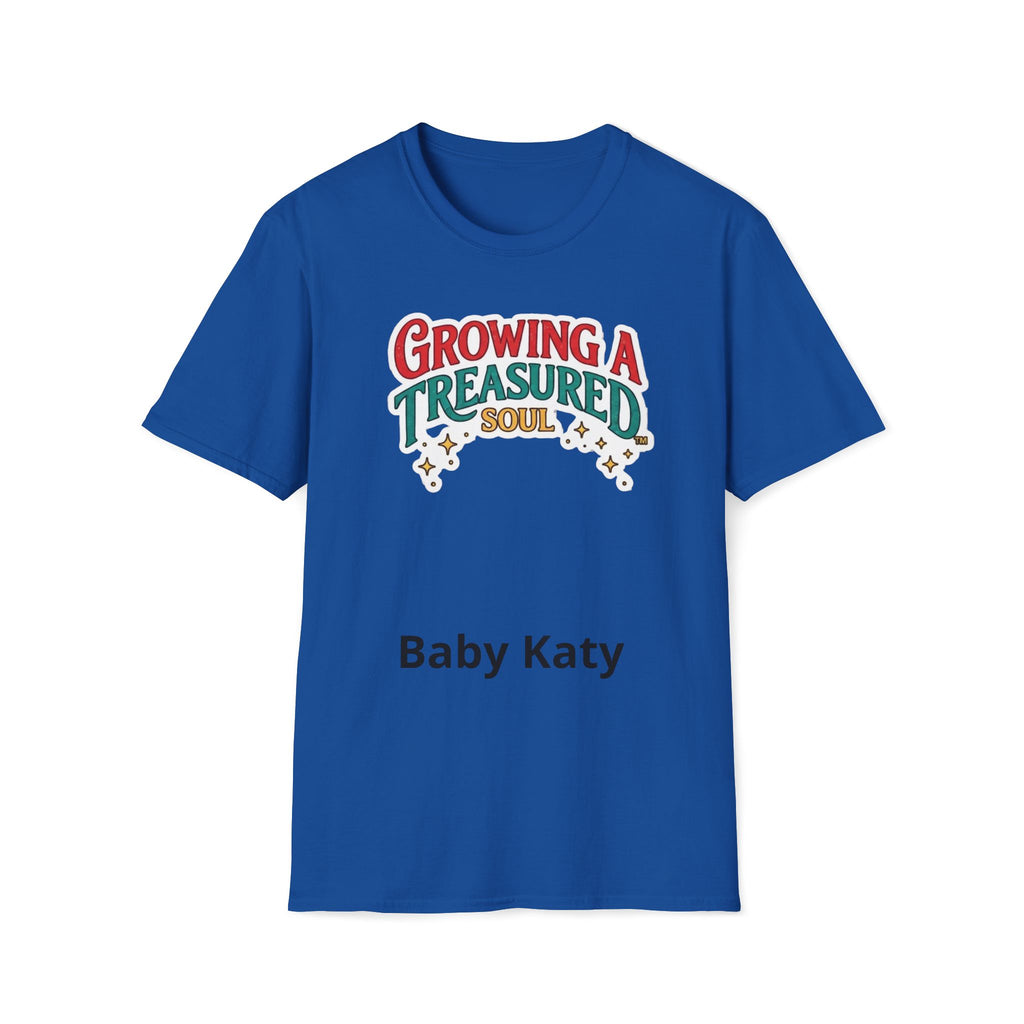 Growing a Treasured Soul T-Shirt — Personalized Baby Name