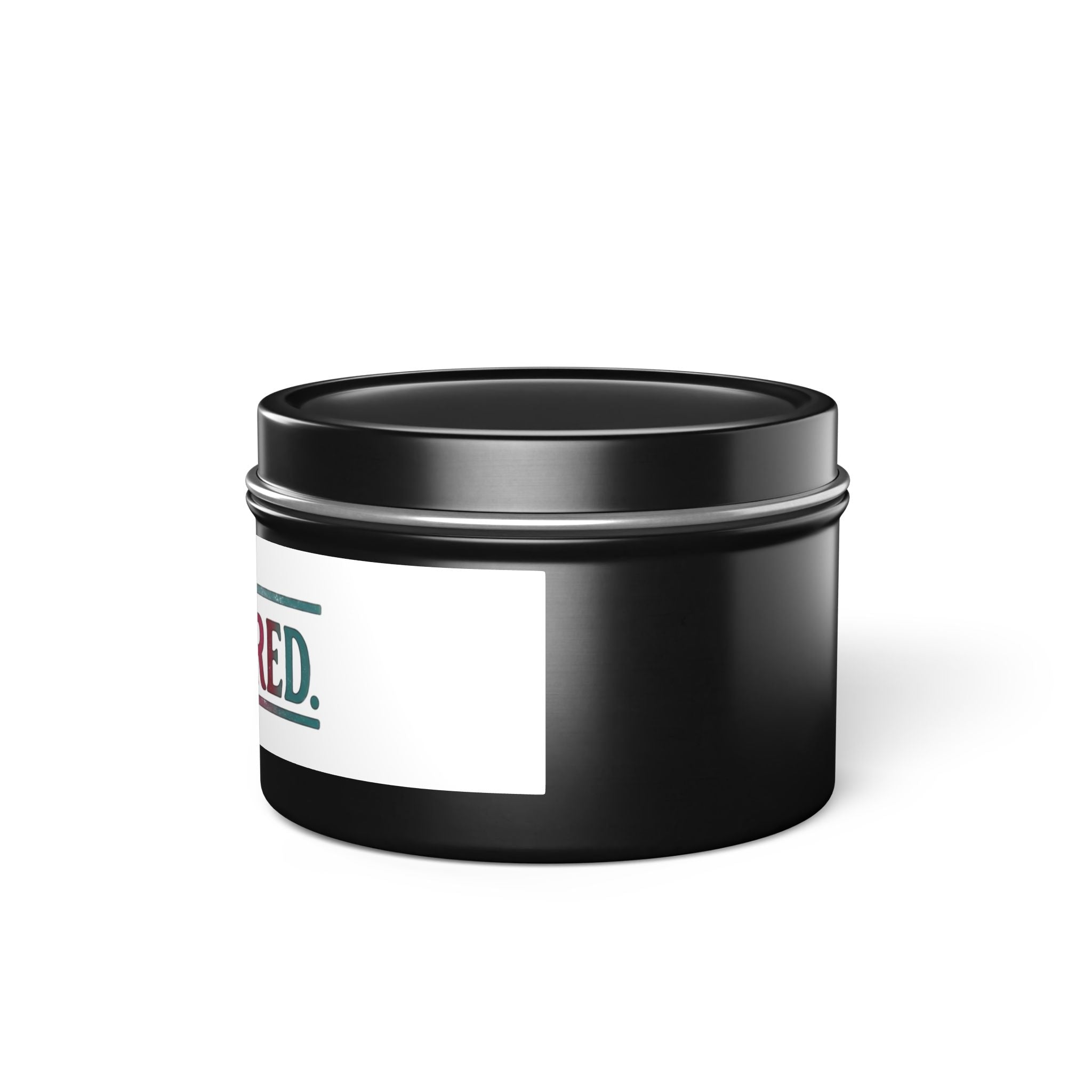 Treasured Tin Candle – Scented Travel Candle with Colorful Retro Label