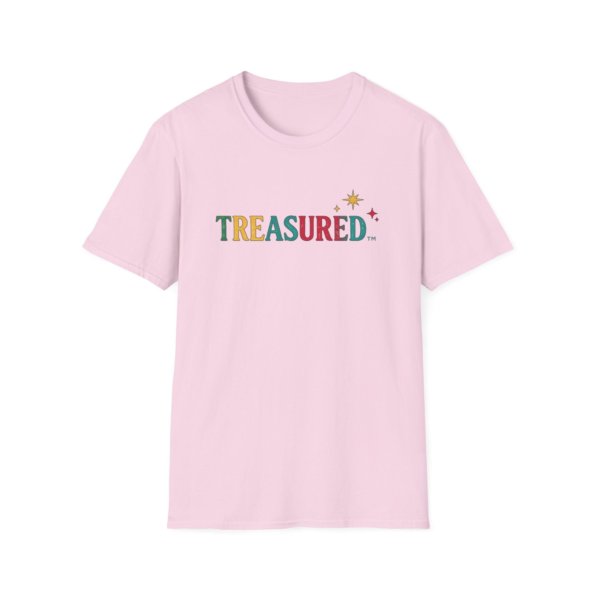 T-Shirt — 'Treasured' Colorful Retro Graphic Tee