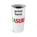 Holiday 'Treasure' 20oz Insulated Tumbler — Christmas Red & Green Travel Cup