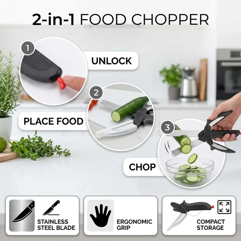 Vegetable Chopping Kitchen Scissors