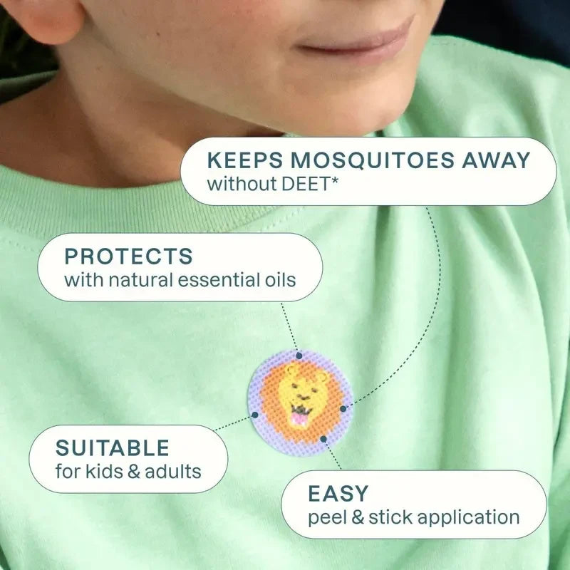 Natural Mosquito Repellent Patches