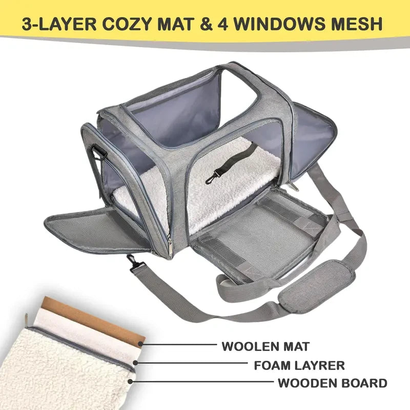 Collapsible Soft Pet Carrier