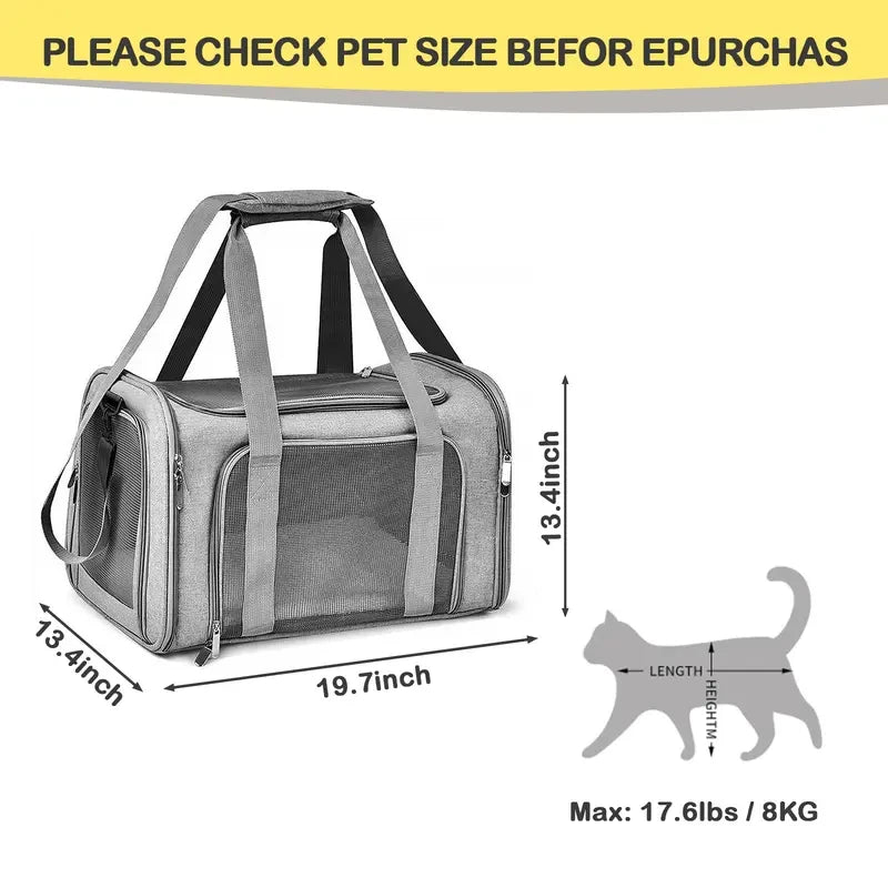 Collapsible Soft Pet Carrier