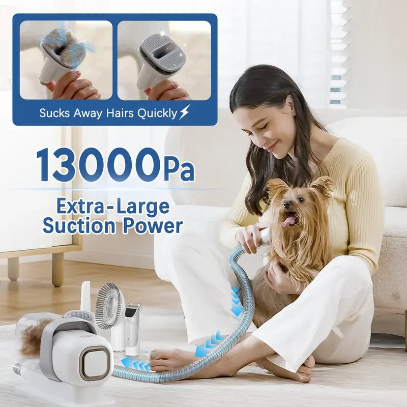 LMVVC Pet Grooming Vacuum Kit