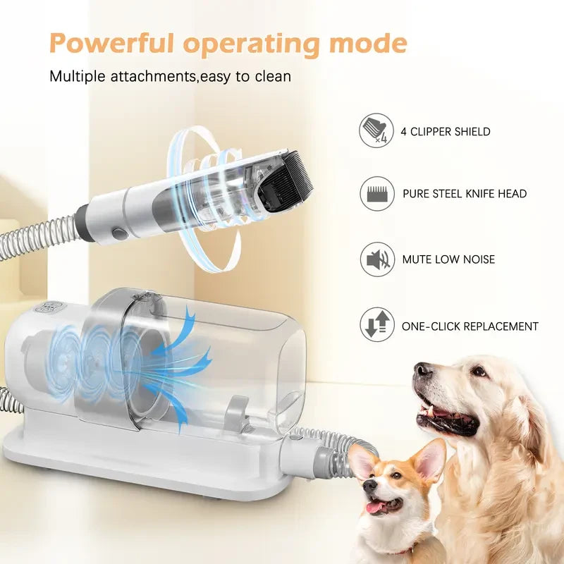 LMVVC Pet Grooming Vacuum Kit