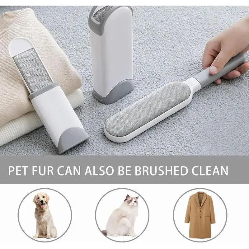 Double Sided Electrostatic Lint Brush