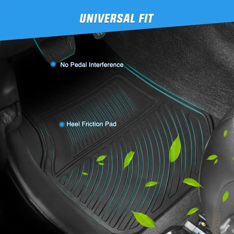 Universal Rubber Cargo Mat Set