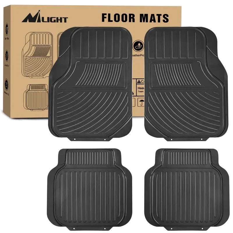 Universal Rubber Cargo Mat Set