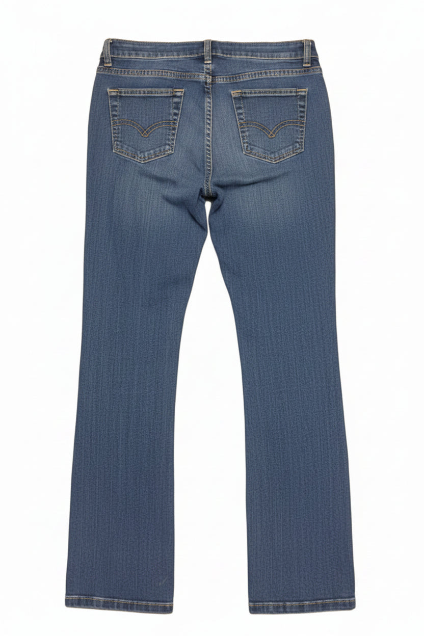 Teen Girls Straight Leg Jeans