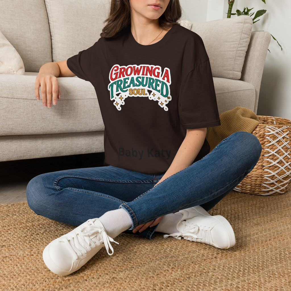 Growing a Treasured Soul T-Shirt — Personalized Baby Name