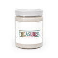 Treasured Scented Soy Candle – 9oz Jar with White Lid