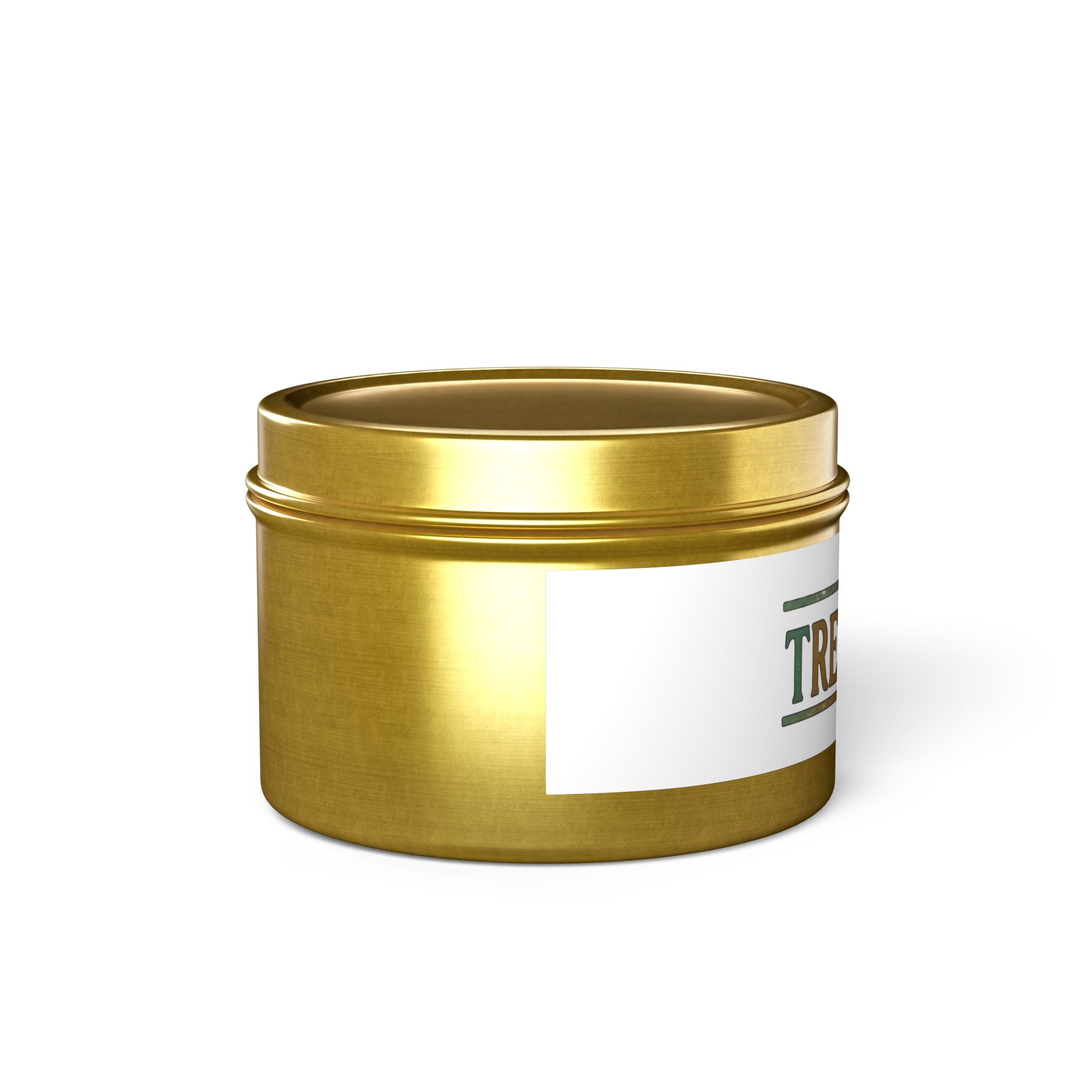 Treasured Tin Candle – Scented Travel Candle with Colorful Retro Label