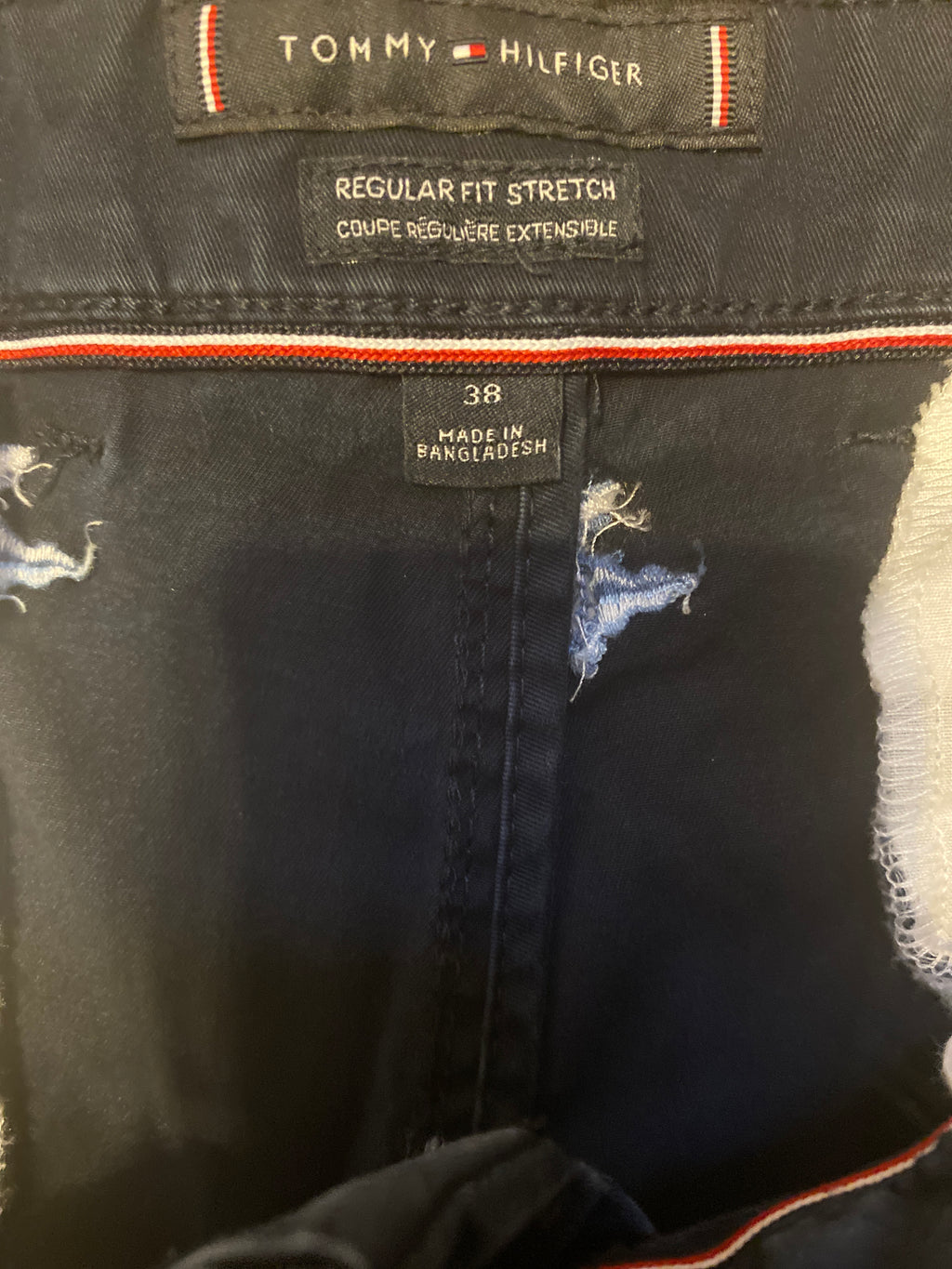 Tommy Hilfiger Navy Sailboat Print Chino Shorts