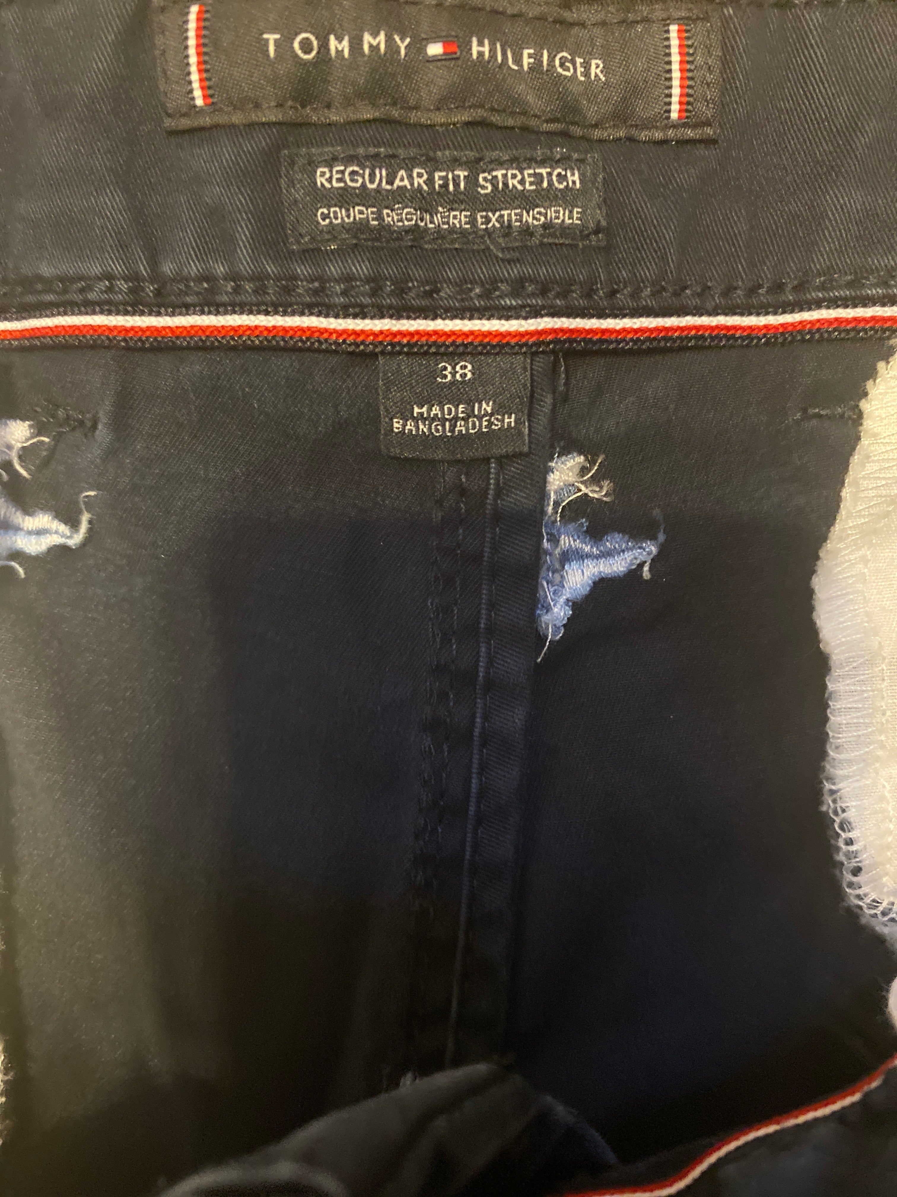 Tommy Hilfiger Navy Sailboat Print Chino Shorts
