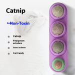 4-in-1 Catnip & Silver Vine Wall Ball | Teeth Cleaning, Digestive Health & Stress Relief for Cats thumbnail 5