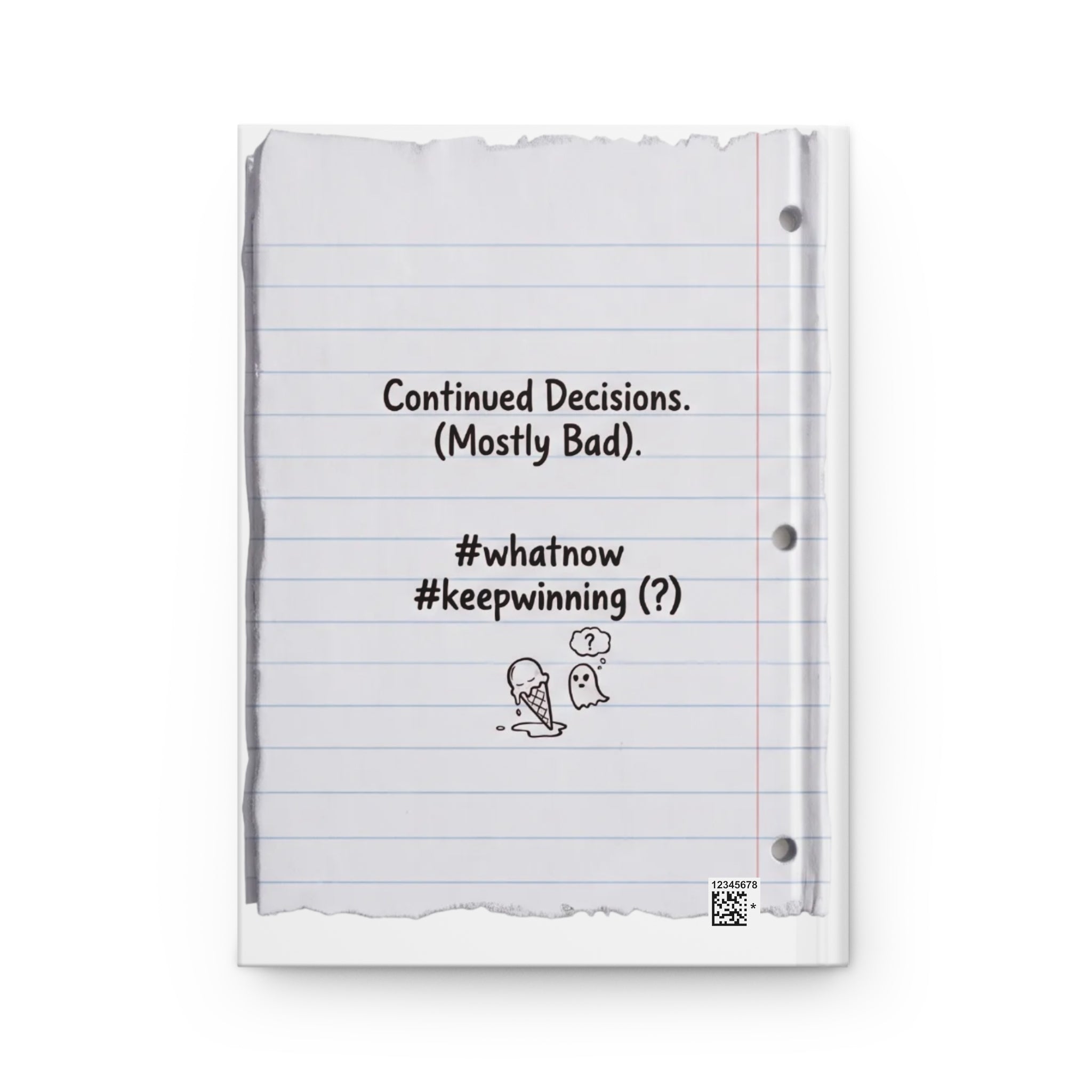 Hardcover Journal — Funny 'Dear Diary: The Struggle Is Real' Chaos Log Volume III