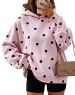 Women's Leopard-print Hooded Fleece-lined Sweatshirt thumbnail 9