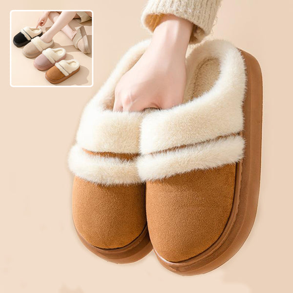 Cotton Slippers with Thick Bottom Non-slip
