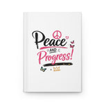 Peace and Progress Hardcover Journal — Notebook thumbnail 1