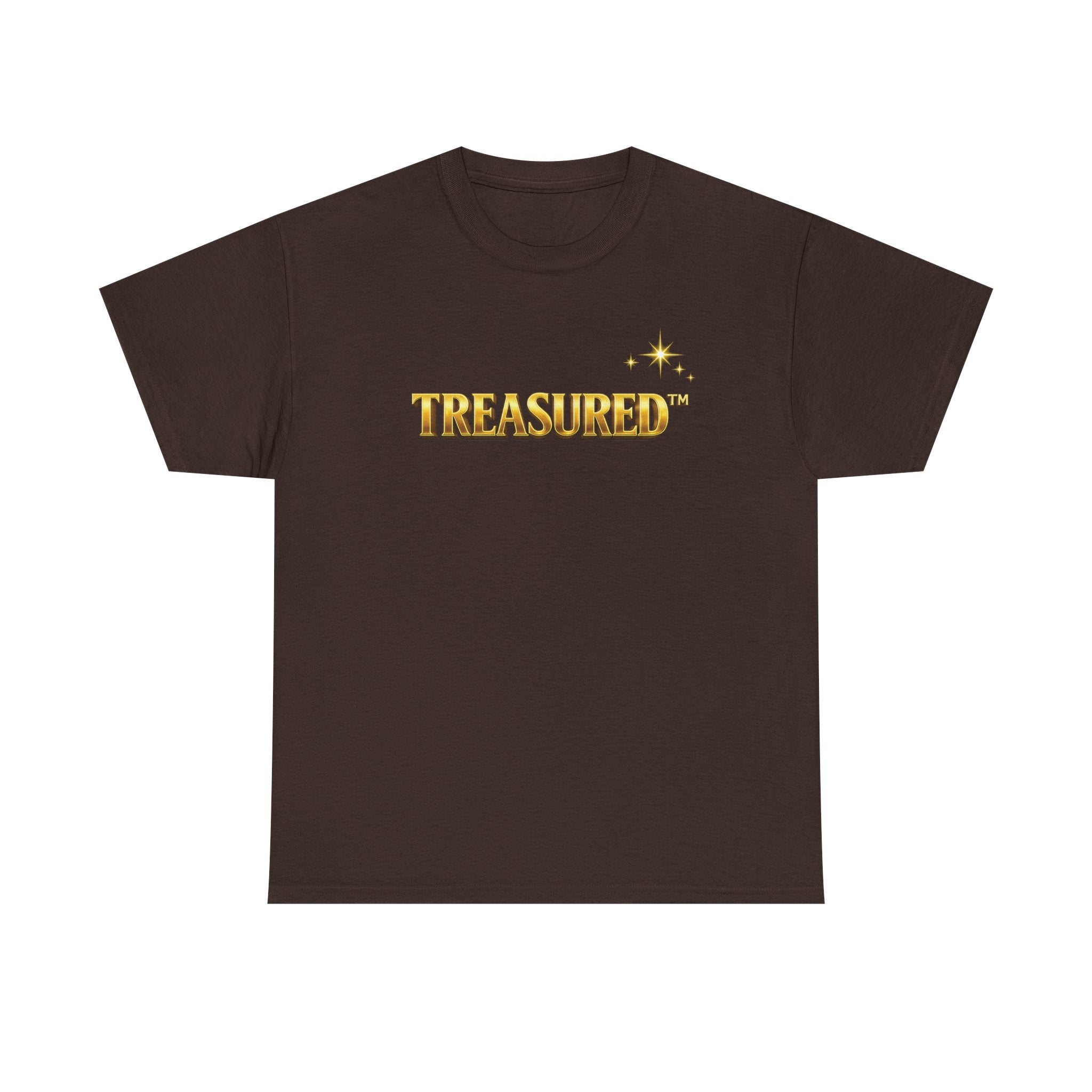 Treasured Tee — Sparkling 'TREASURED' Graphic T‑Shirt