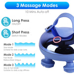 Electric Scalp Massager with Red Light Therapy | Rechargeable, Waterproof, Massage Claws thumbnail 5