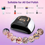 UV LED Nail Lamp, Automatic Sensor & Smart Display - Fast Gel Polish Curing thumbnail 9