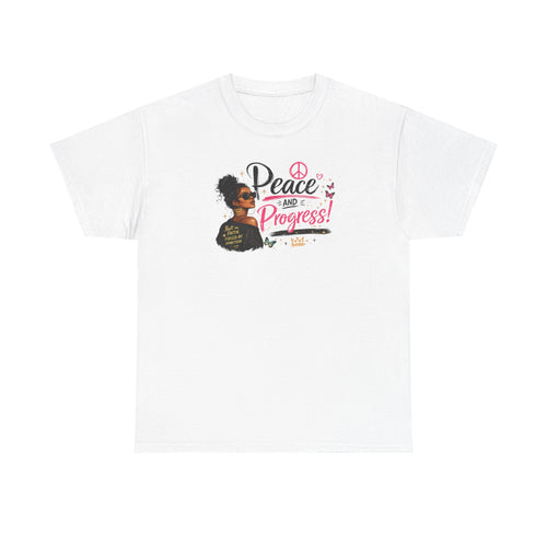 Peace and Progress T-Shirt – BW Graphic Tee