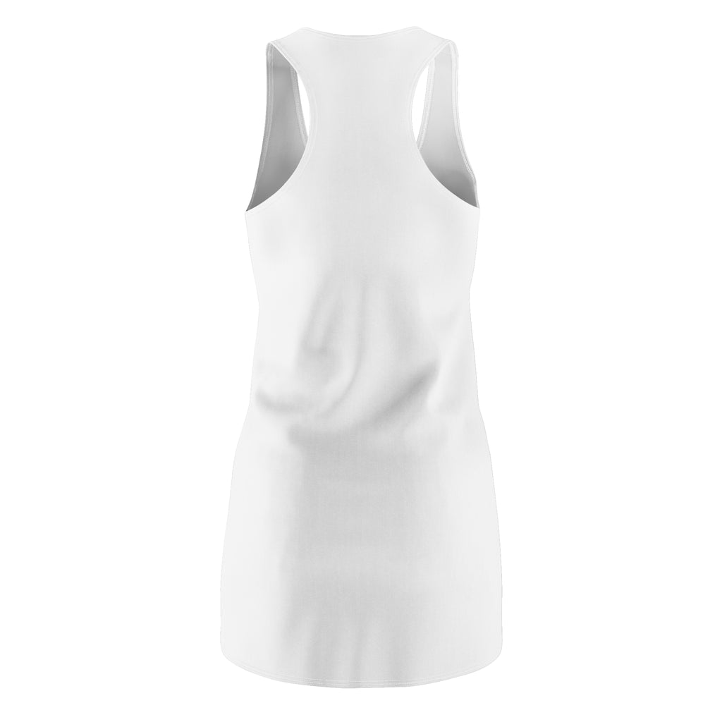 Peace and Progress Racerback Dress – Empowerment Graphic Dress for Women