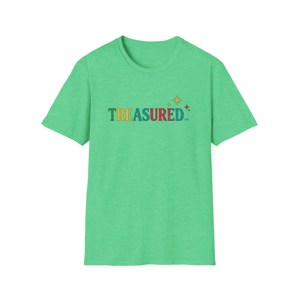 T-Shirt — 'Treasured' Colorful Retro Graphic Tee