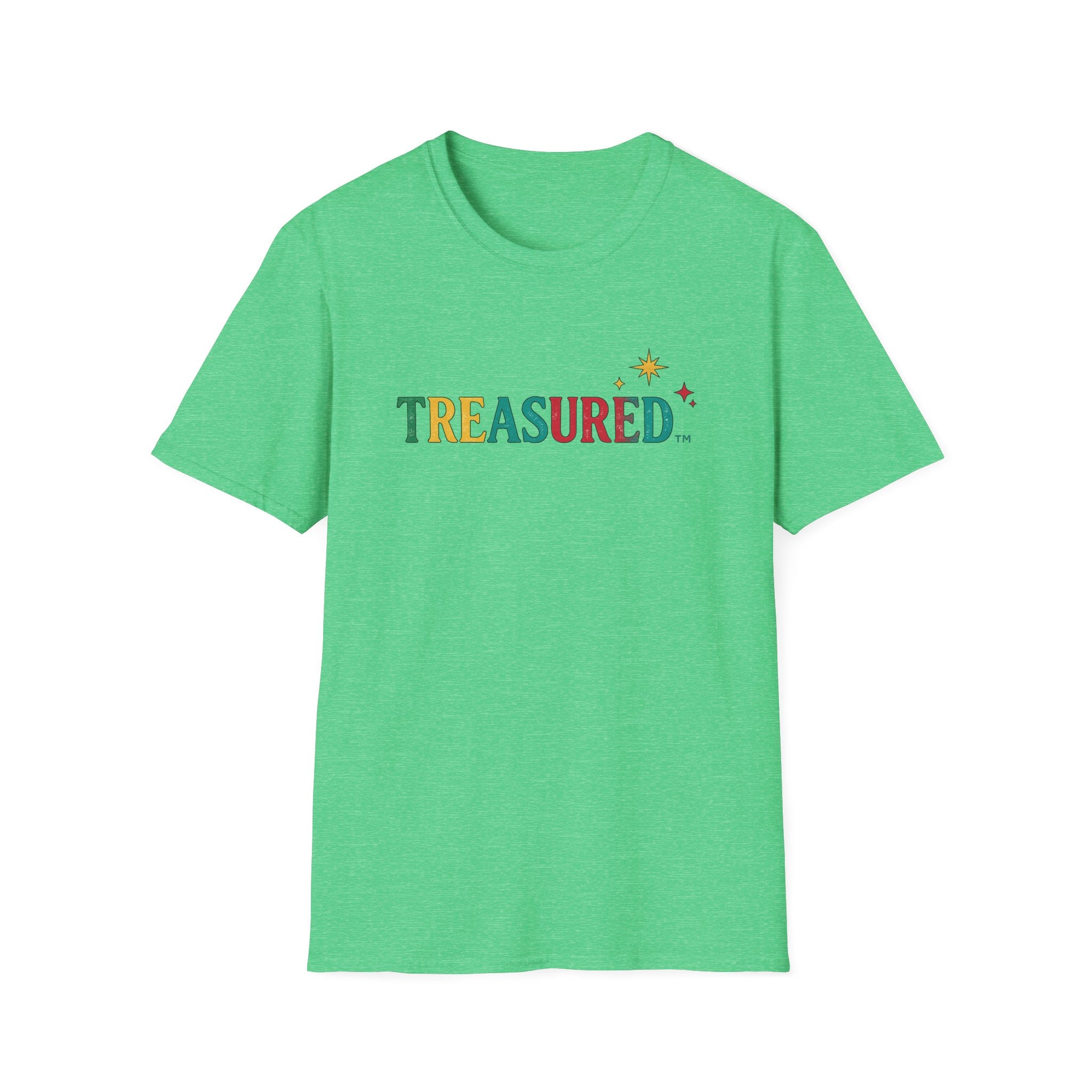 T-Shirt — 'Treasured' Colorful Retro Graphic Tee